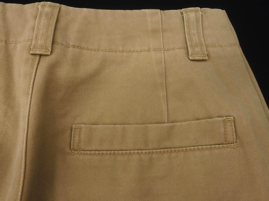 NOWOS ノーウォス ワイド チノ パンツ sizeS/ベージュ □□ レディース