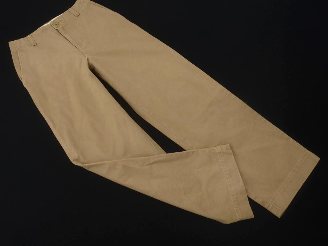 NOWOS ノーウォス ワイド チノ パンツ sizeS/ベージュ □□ レディース