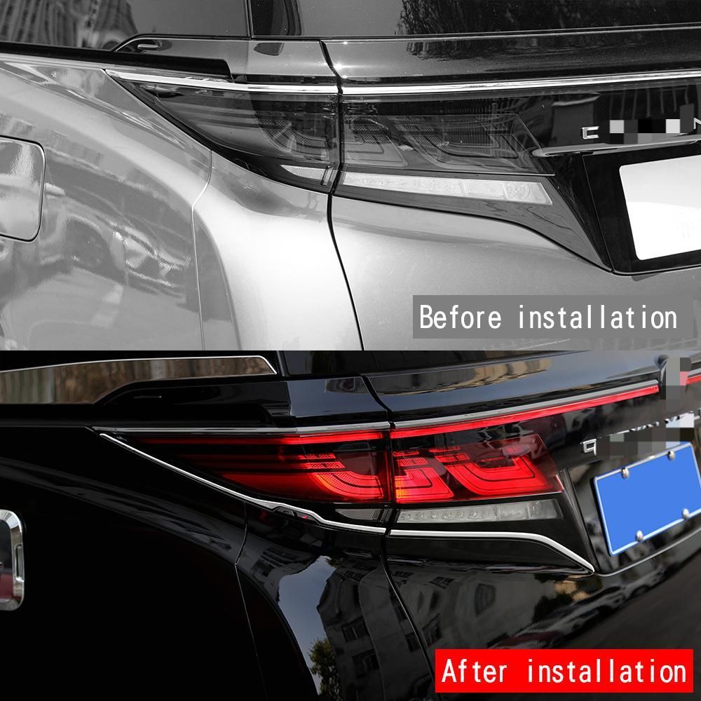 送料無料】23年式 トヨタ ALPHARD/VELLFIRE 40系 専用 後備箱開関飾条