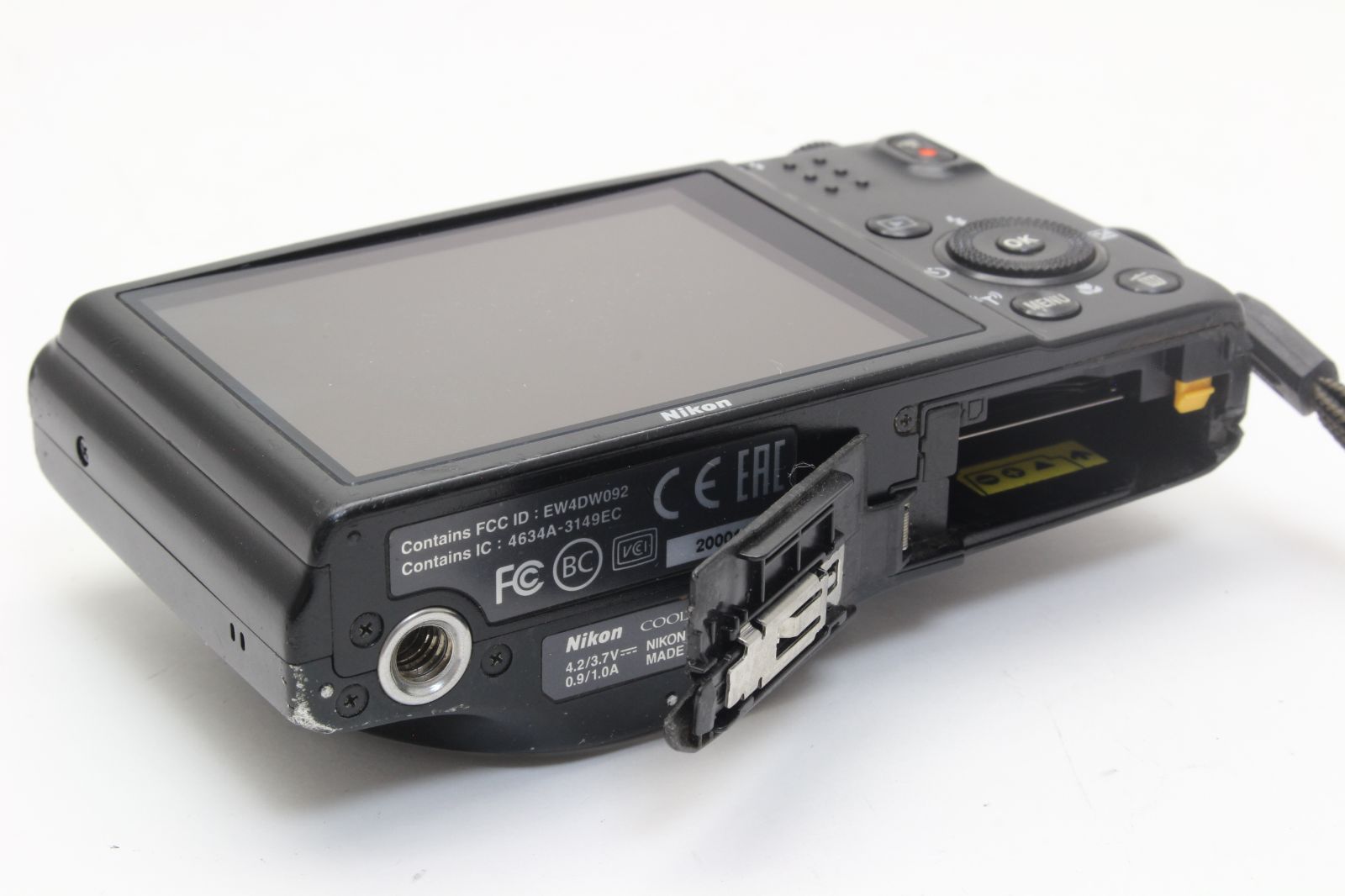 D (ジャンク) Nikon ニコン COOLPIX S9600 ブラック 返品 9-40