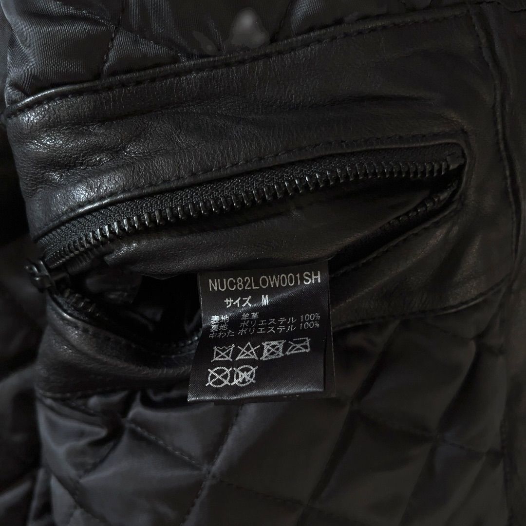 nano UNIVERSE ナノユニバース シングルライダースジャケット