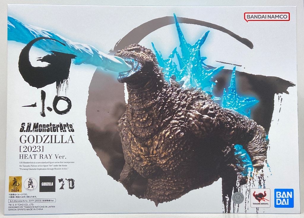 BANDAI NAMCO S.H.MonsterArts ゴジラ (2023) 放射熱線Ver. - メルカリ