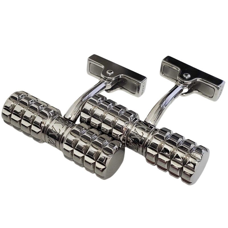 【中古】ルイヴィトン ブトンドゥマンシェットディジット カフス モノグラム ケース ダミエ M66358 ■OH メンズ LOUIS VUITTON ルイヴィトン ブトンドゥマンシェットディジット M66358