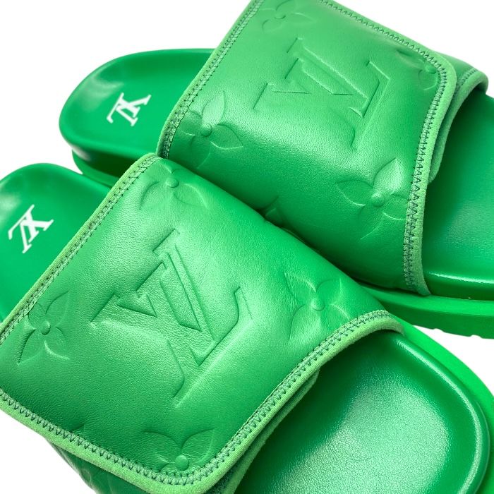 ルイ ヴィトン FD0252 マイアミライン スライド サンダル ミュール