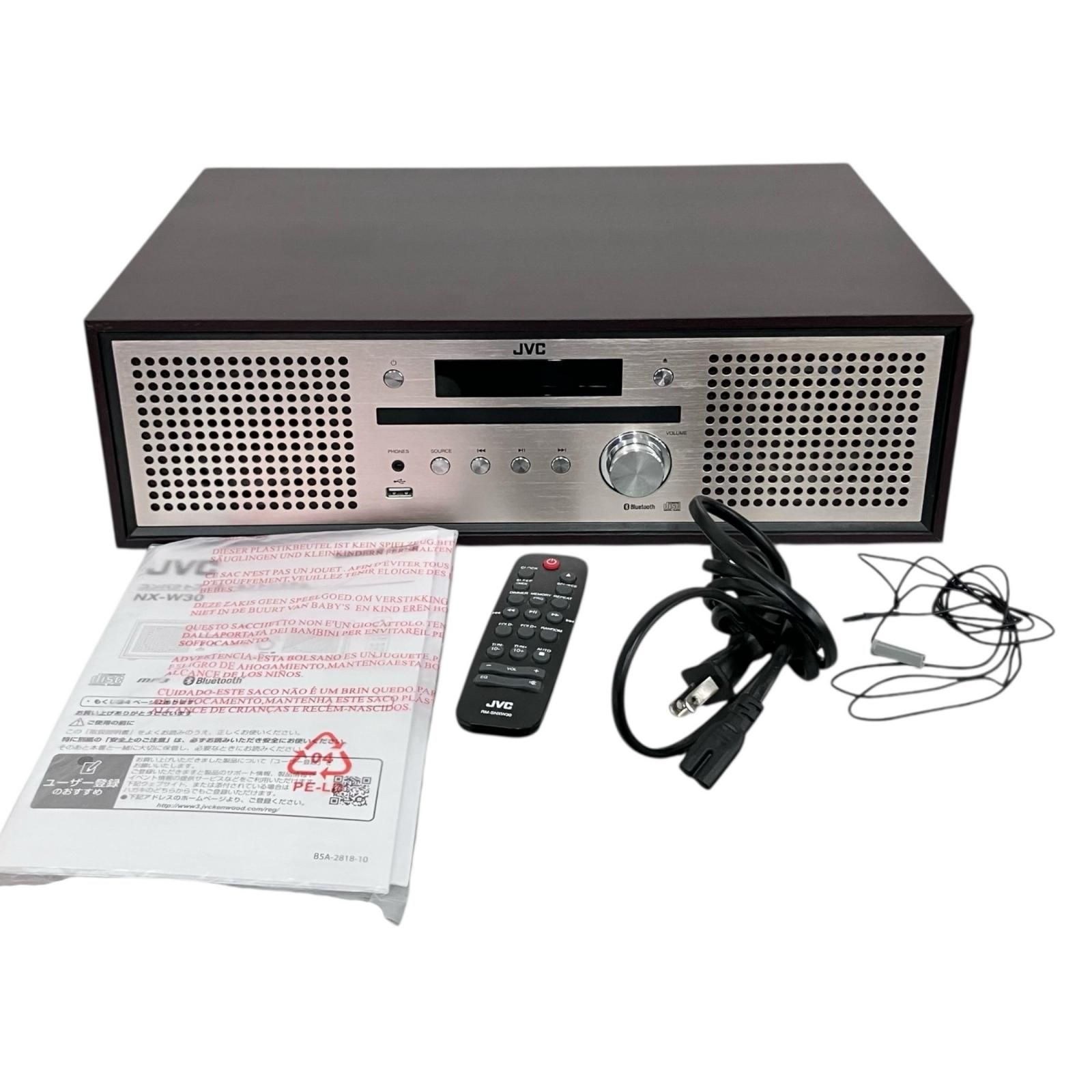 601050 現状品 JVC コンパクトコンポーネントシステム NX-W30 【公式通販】