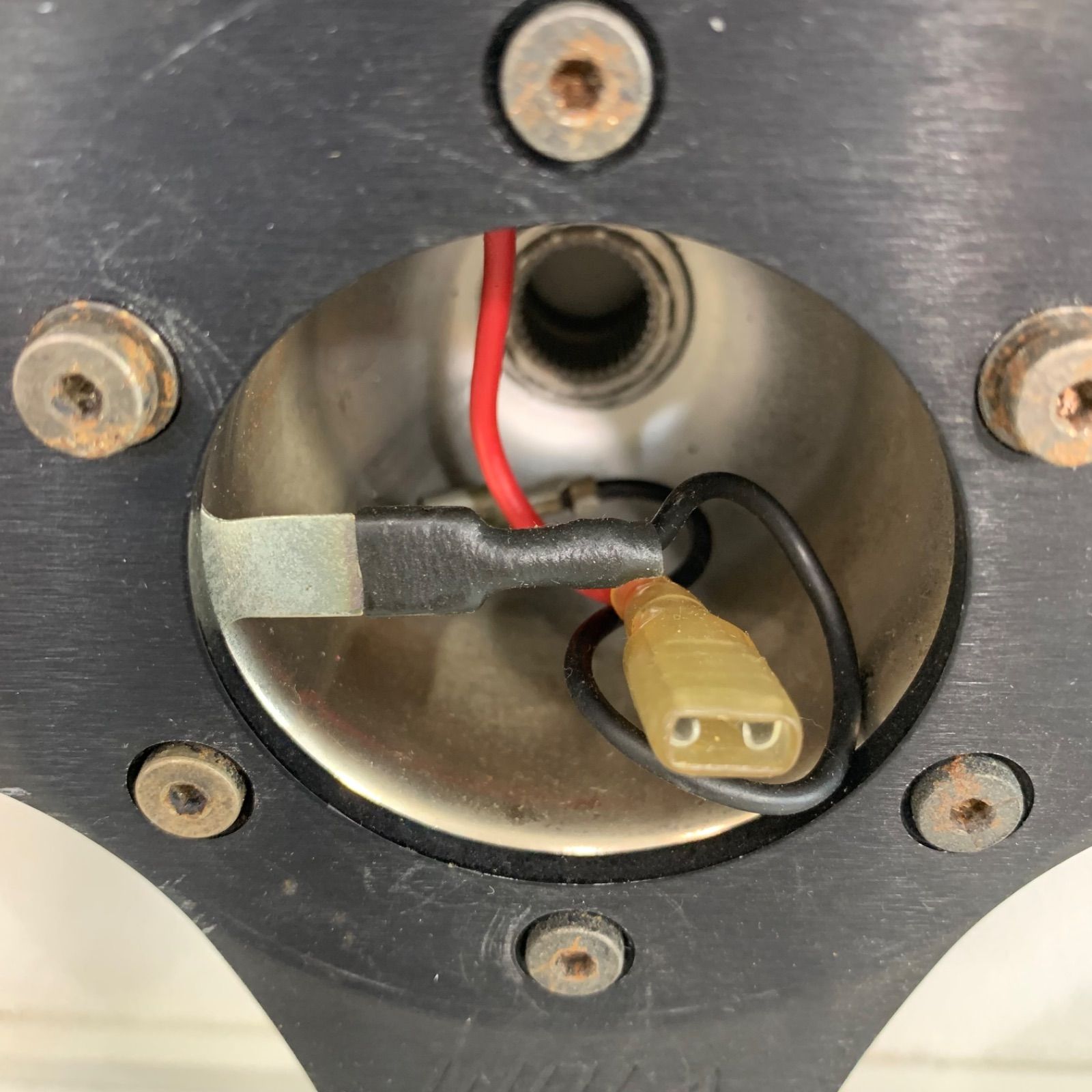 イタルボランテ レザー OZレーシング ステアリングハンドル