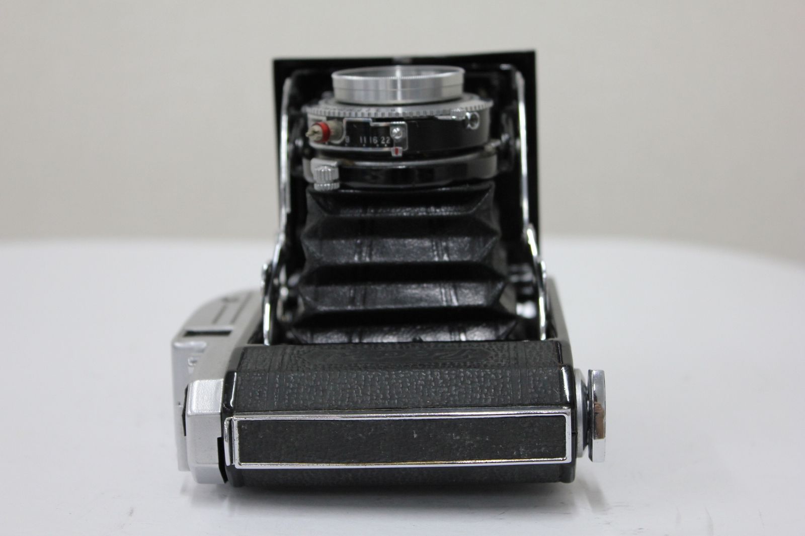 【整備済完動品】PearlⅡ 訳あり品】 KONISHIROKU Pearl II Hexar 75mm F3.5 蛇腹カメラ e4014