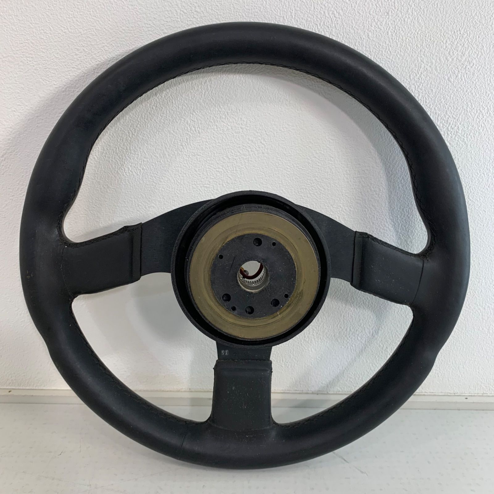 イタルボランテ レザー OZレーシング ステアリングハンドル