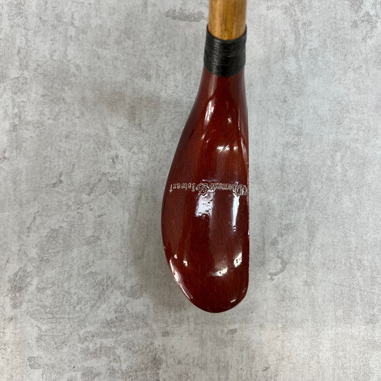 【St.Andrews】セントアンドリュース パター スコットランド製 セントアンドリュース 木製パター メンズゴルフ 右利き用 ケース付き