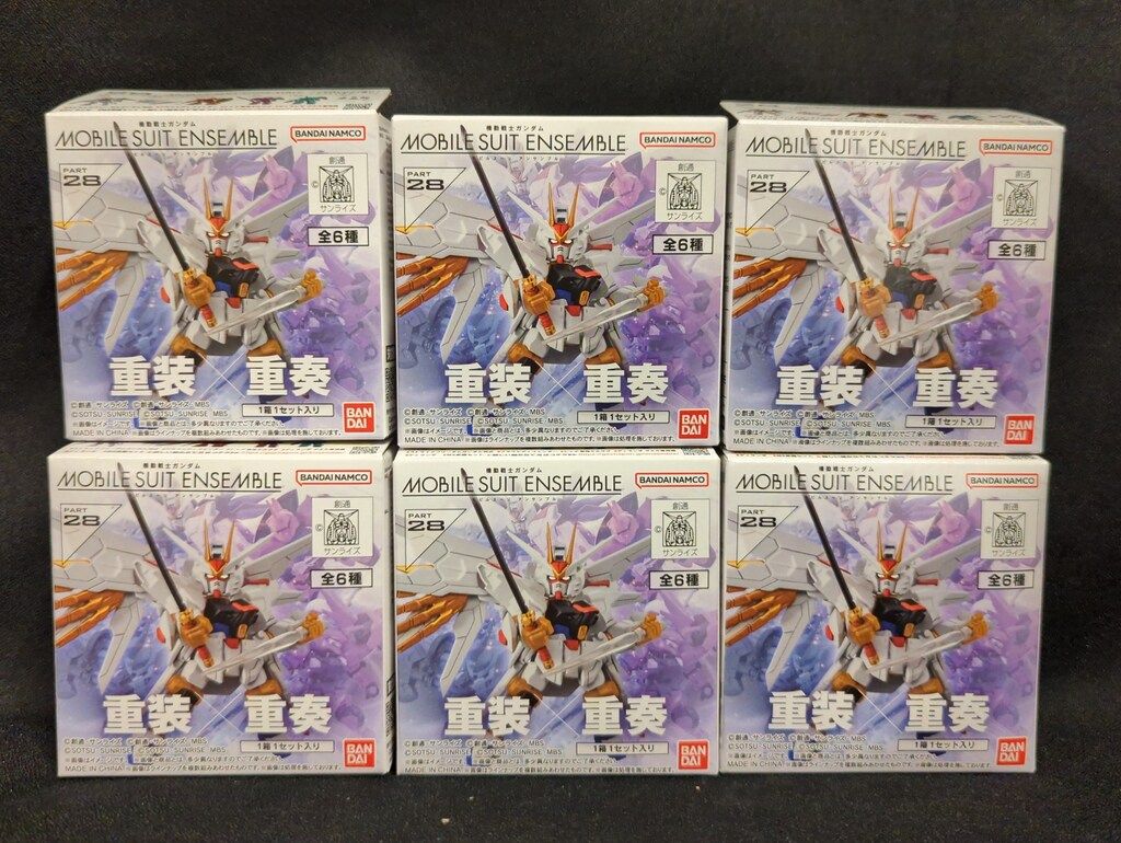 バンダイ MOBILE SUIT ENSEMBLE 28 箱ガチャ版 全6種セット - メルカリ