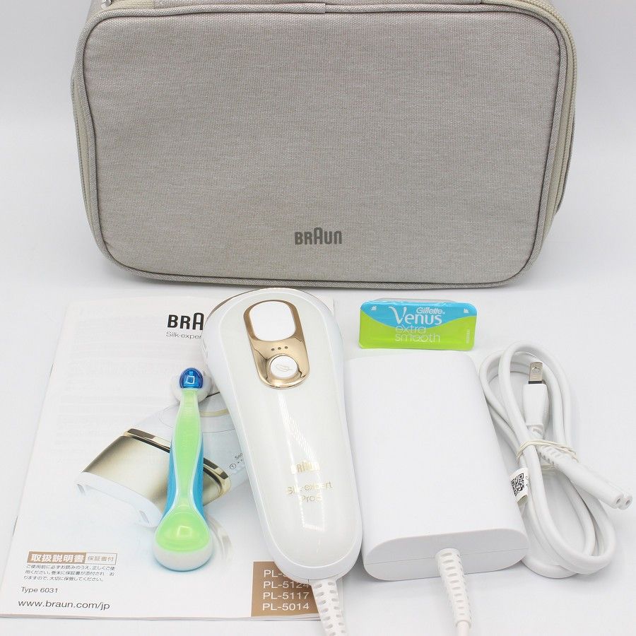 美品 ブラウン シルクエキスパートpro5 PL-5117 美品 ブラウン 光美容