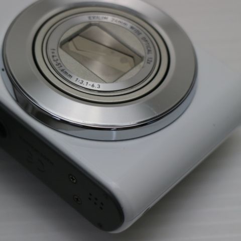 美品 EX-ZS240 ホワイト 即日発送 コンデジ CASIO 本体 土日祝発送OK