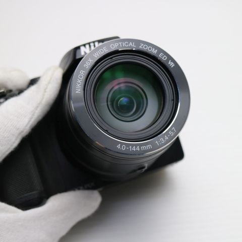 超美品 COOLPIX P500 ブラック 即日発送 デジカメ Nikon デジタル