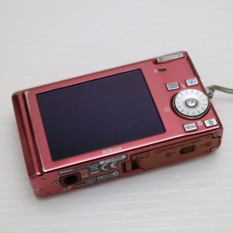 良品中古 COOLPIX S510 ラズベリーレッド 即日発送 Nikon デジカメ