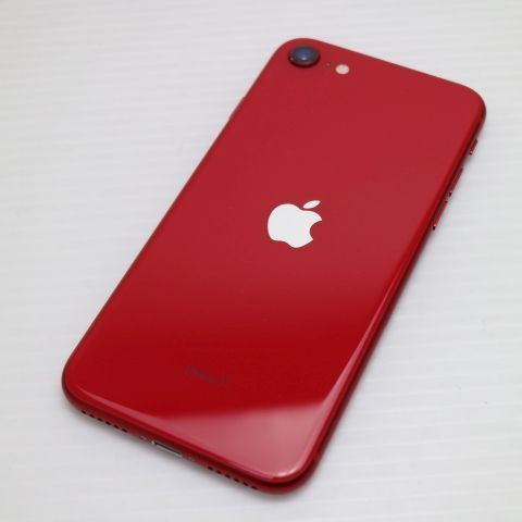 美品 SIMフリー iPhone SE 第2世代 64GB レッド スマホ 白ロム 土日祝