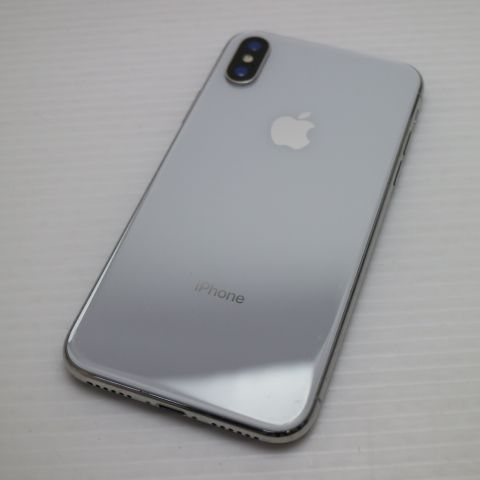 中古 SIMフリー iPhoneX 64GB シルバー スマホ 即日発送 スマホ Apple