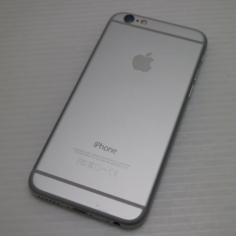 超美品 au iPhone6 64GB シルバー 即日発送 スマホ Apple au 本体 白