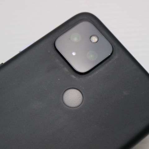超美品 SoftBank Google Pixel 4a (5G) 128GB ジャストブラック スマホ