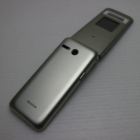 超美品 かんたんケータイ ライト KYF43 シャンパンゴールド 本体 即日