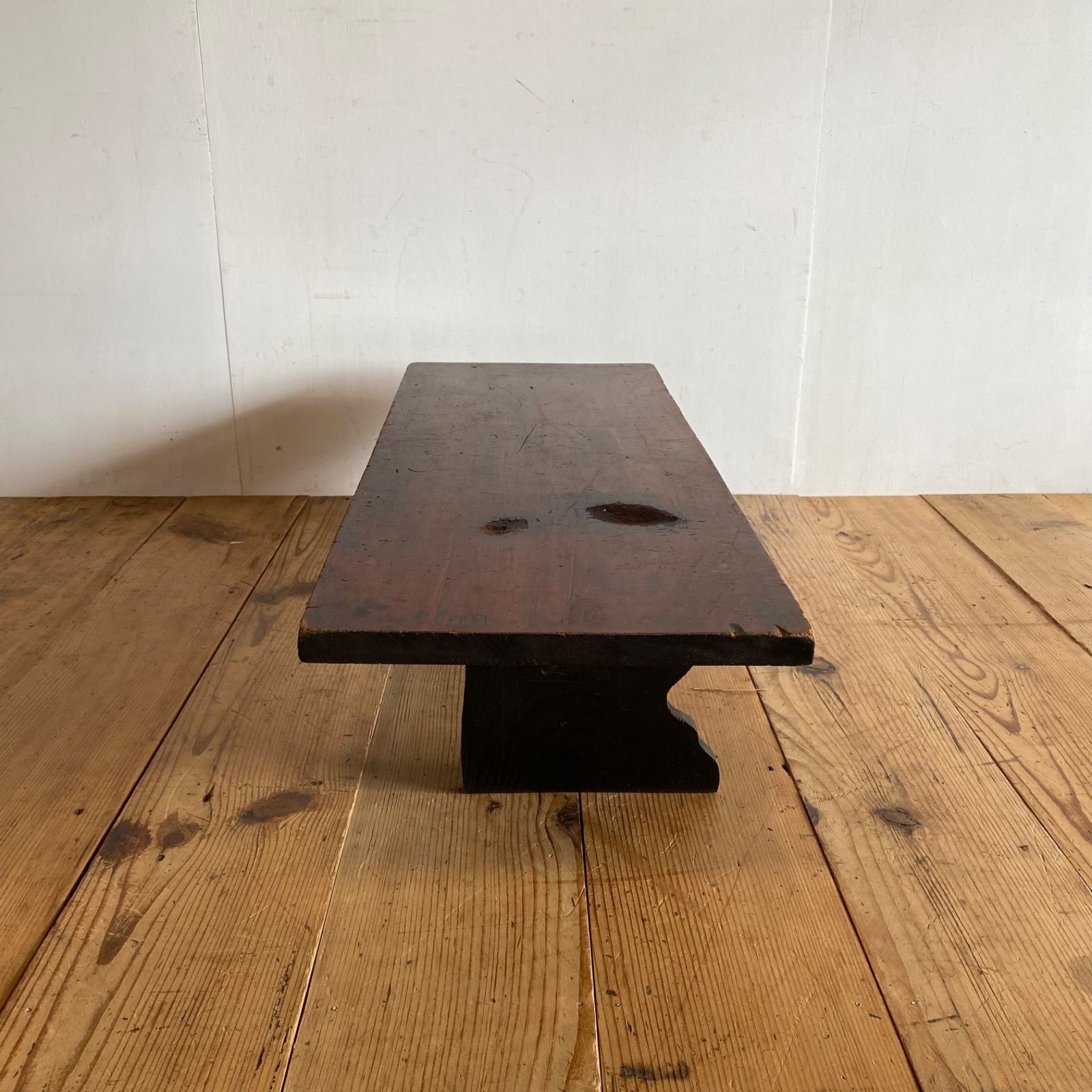 木製 無垢 飾り台 アンティーク ヴィンテージ 古家具 古道具 Amazon.co