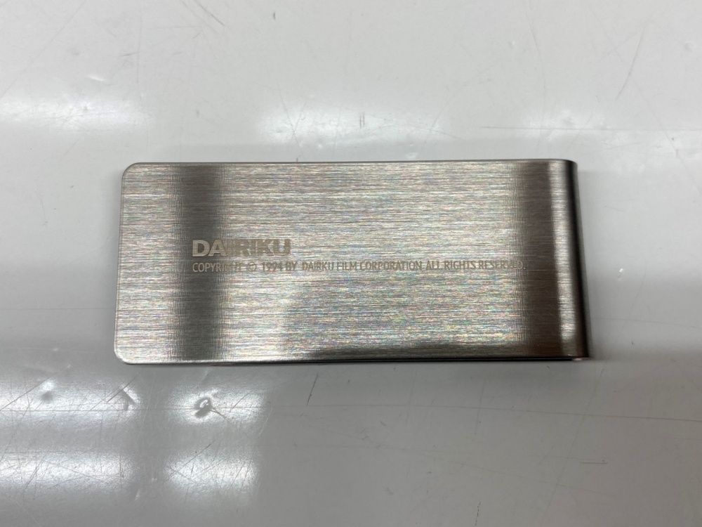 ダイリク DAIRIKU Wool Tie with Money Clip ネクタイ マネークリップ