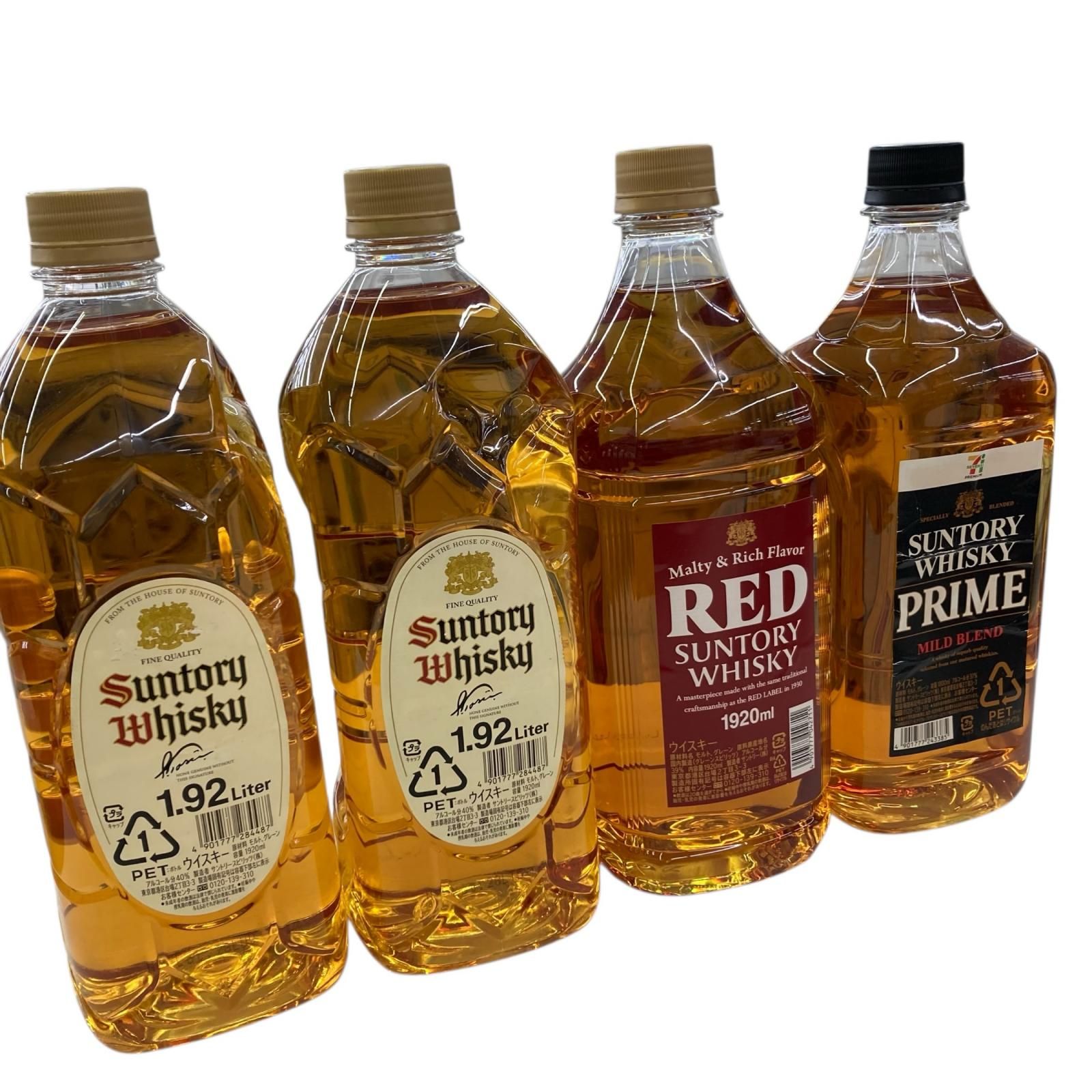 大容量4本】角RED他 ウイスキー まとめ売り - メルカリ