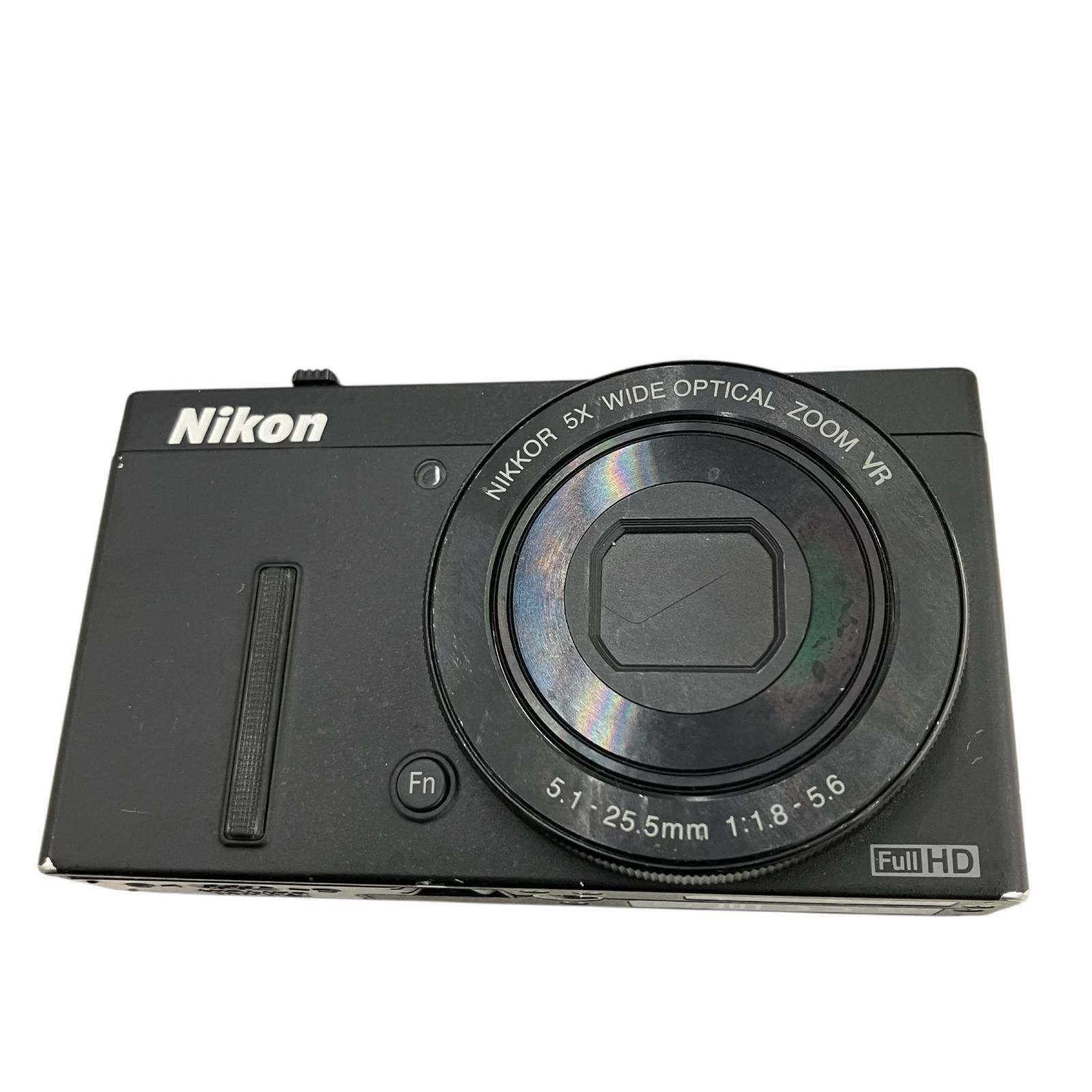 118011 動作未確認 Nikon ニコン デジタルカメラ COOLPIX P340 ブラック