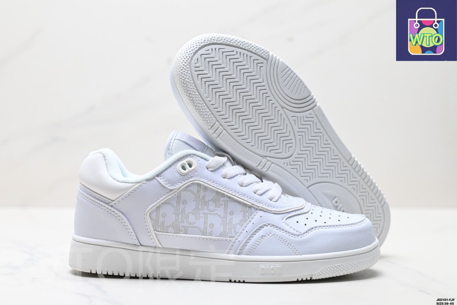 ディオール B27 ローテップ スニーカー（ディオールオブリーク