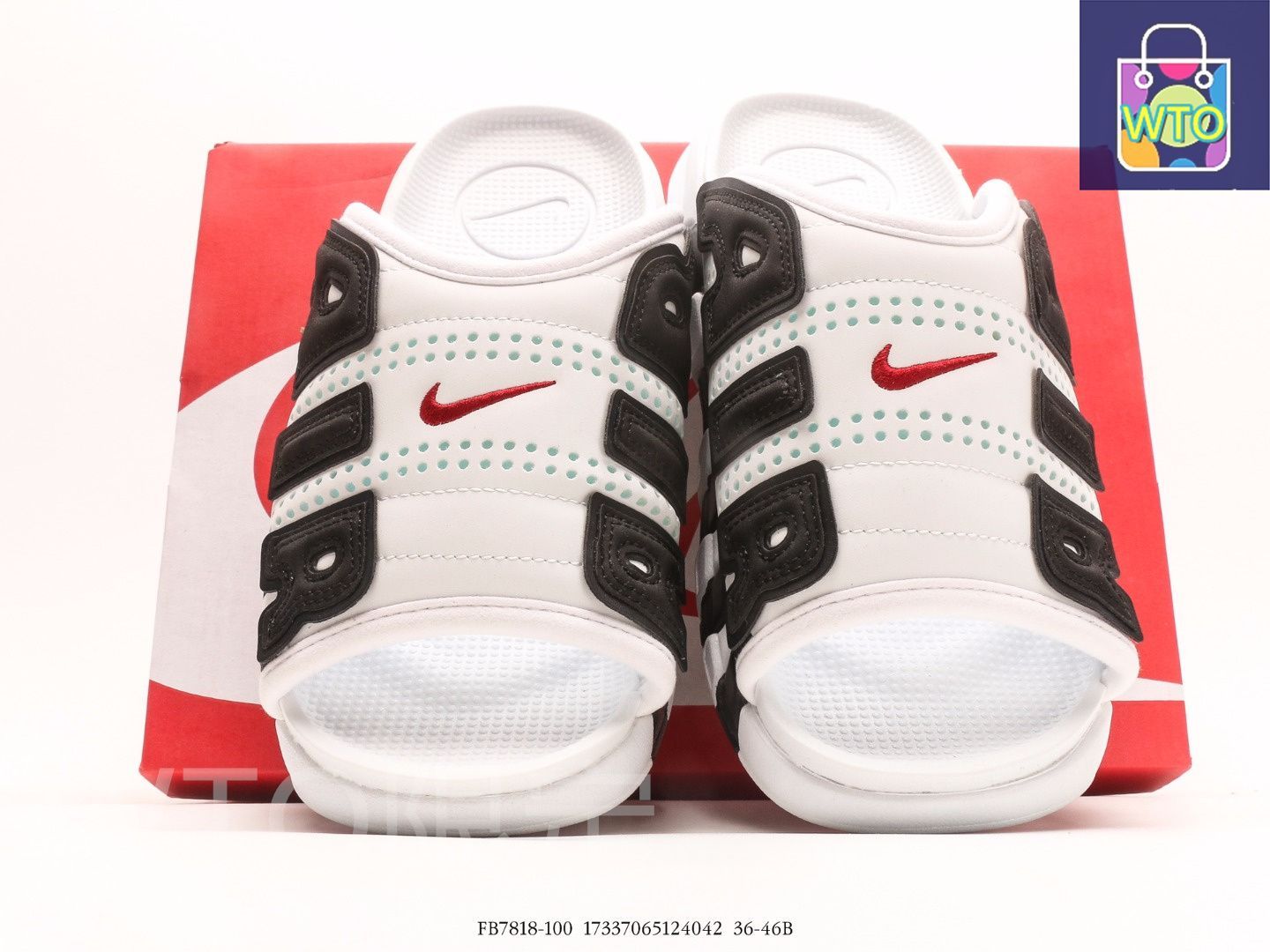 ナイキ エアモアアップテンポ スライド 