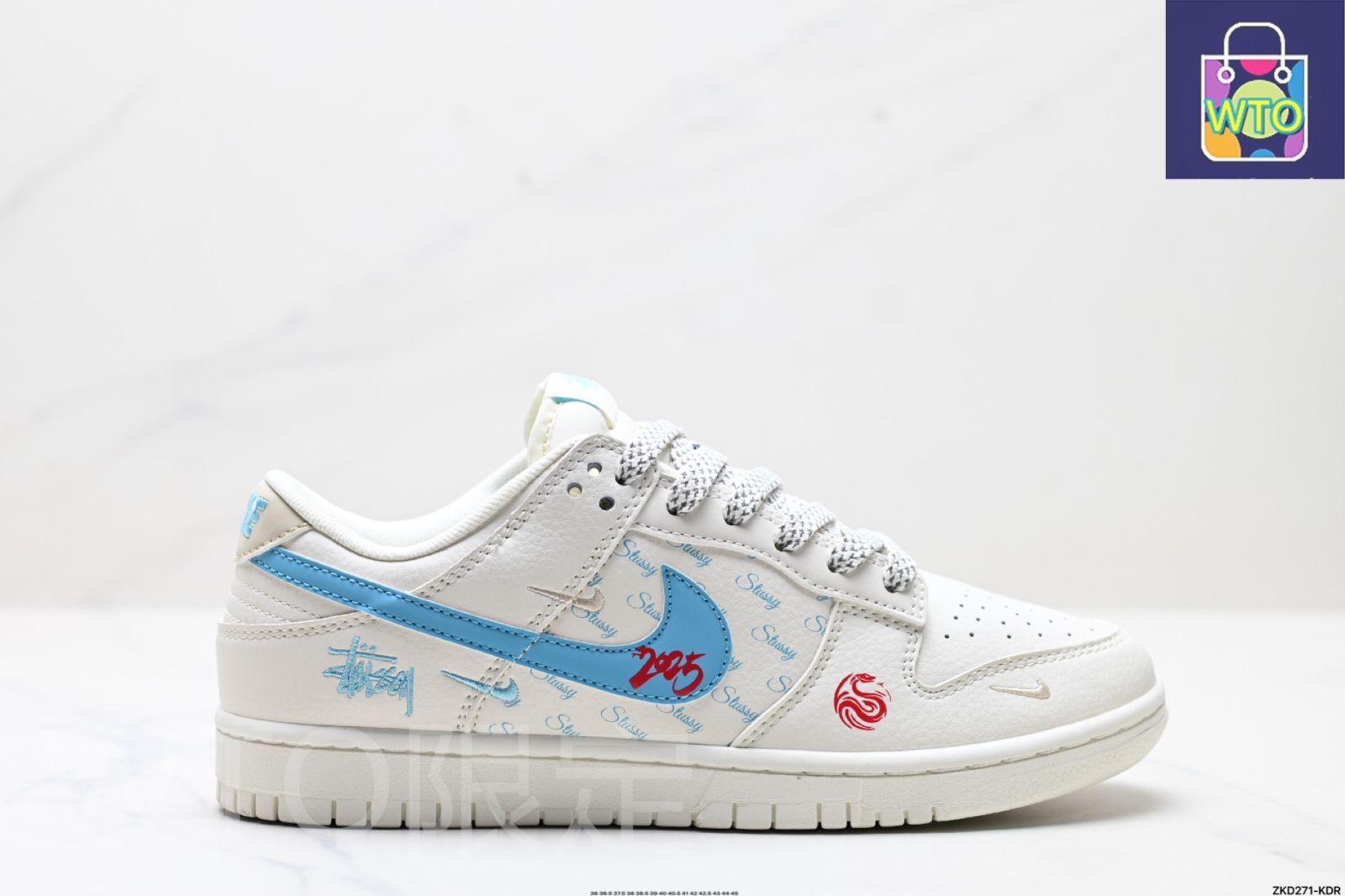 全新未使用Nike Dunk Low Retro DIYハイエンドカスタム ローカット