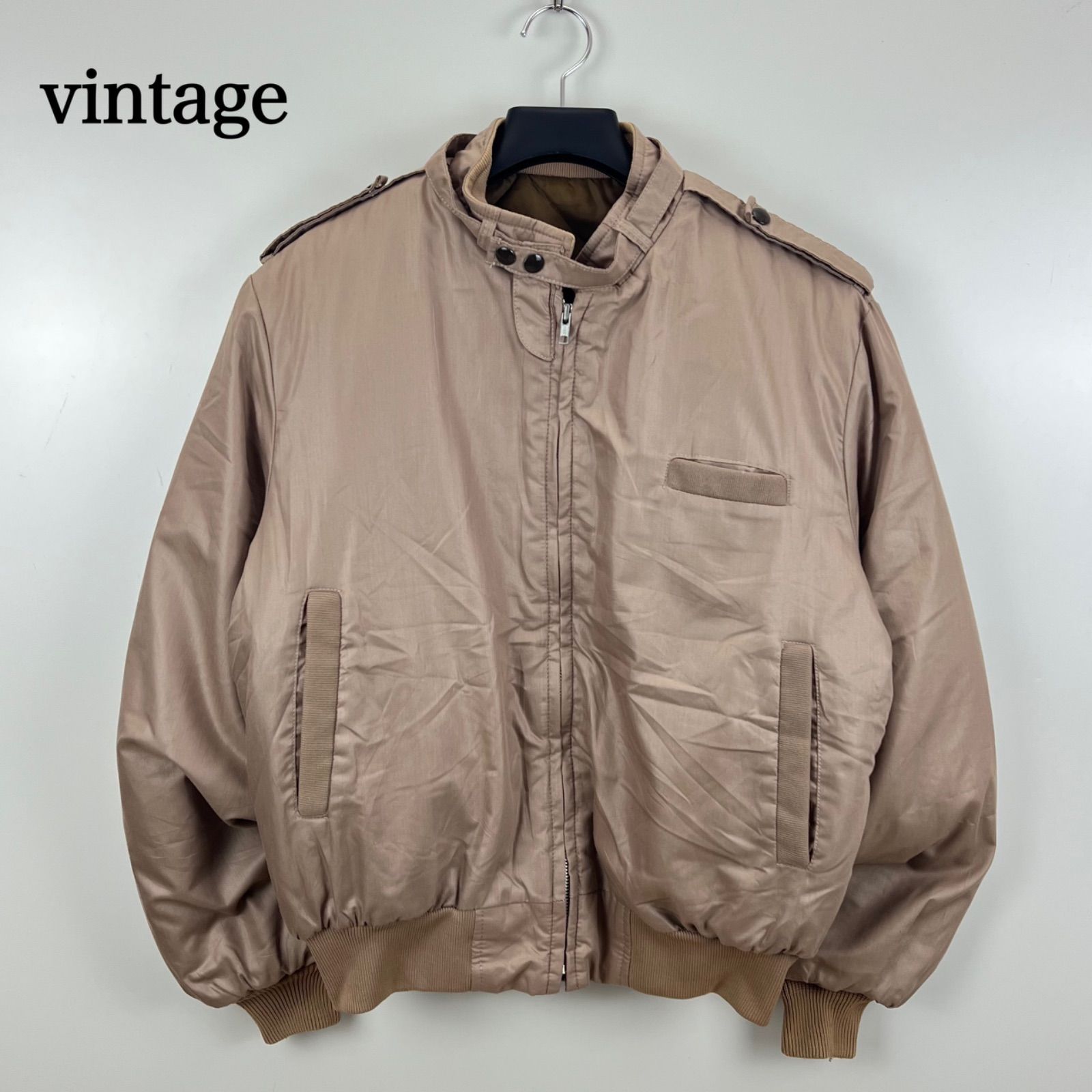 vintage 90s vintage USA made bomber jacket アメリカ製 ヴィンテージ 中綿 ボンバージャケット 希少 短丈 古着