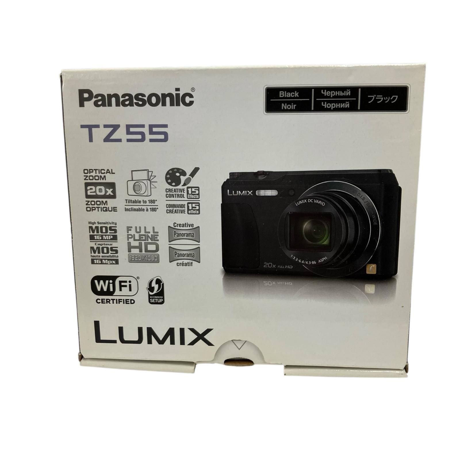 186000 動作未確認 Panasonic パナソニック コンパクトデジタルカメラ