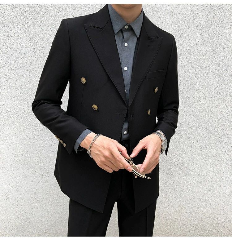2点セット ビジネススーツ 送料無料6COLOR ジャケット+パンツ ジャケット ダブル スーツ ベルーナ 2点セット洗える！カラーレスジャケットガウチョスーツ 選べるボトムス２点セット洗える！テントラインジャケットスーツ パンツ - ダブルボタン セットアップ ジャケット+ スリムスーツ