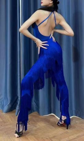 レオダートトップス＋フリンジパンツ 上下セット ラテンドレス