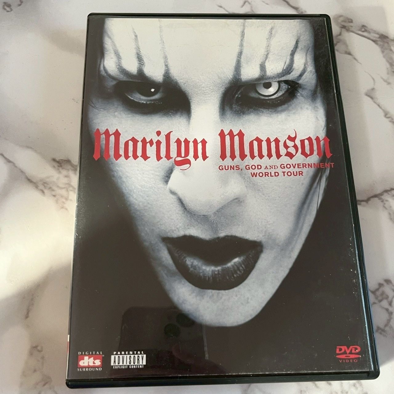 マリリンマンソン LIVE パンフレット Marilyn Manson GROTESK BURLESK