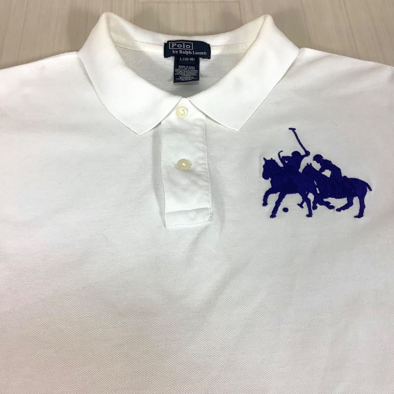 POLO BY RALPH LAUREN ポロバイラルフローレン 半袖ポロシャツ L(14-16 