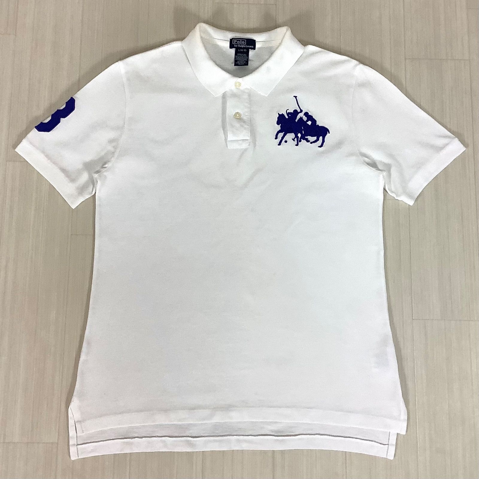 POLO BY RALPH LAUREN ポロバイラルフローレン 半袖ポロシャツ L(14-16