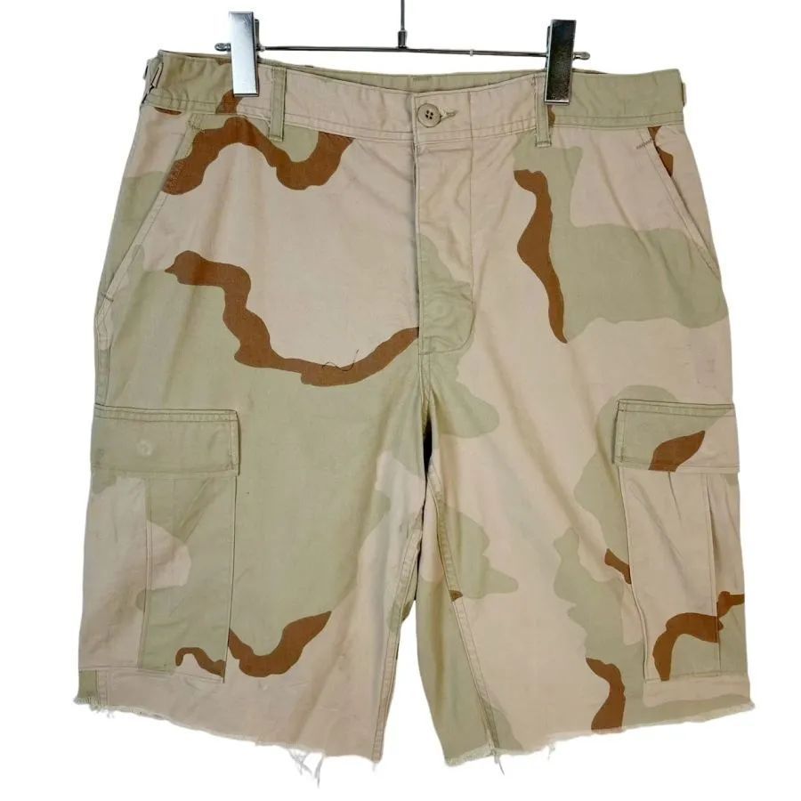 90sU.S.ARMY米軍アメリカ軍リメイクカーゴショーツハーフパンツ