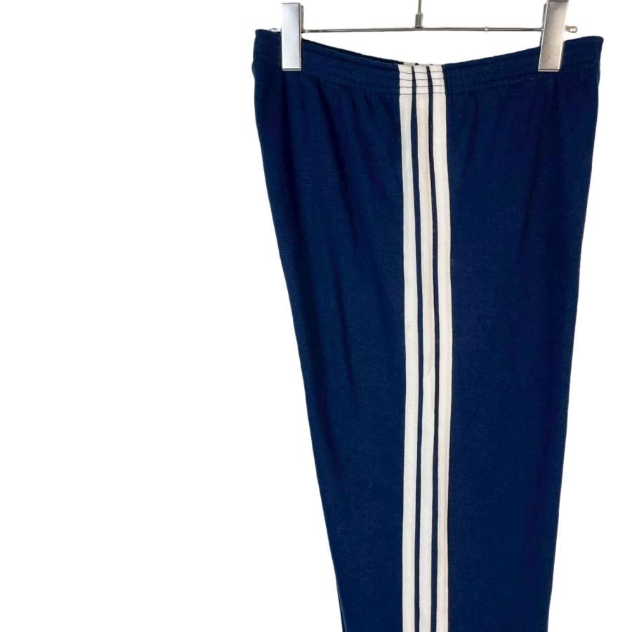 70s80sUSA製アディダスAdidasサイドラインジャージトラックパンツ
