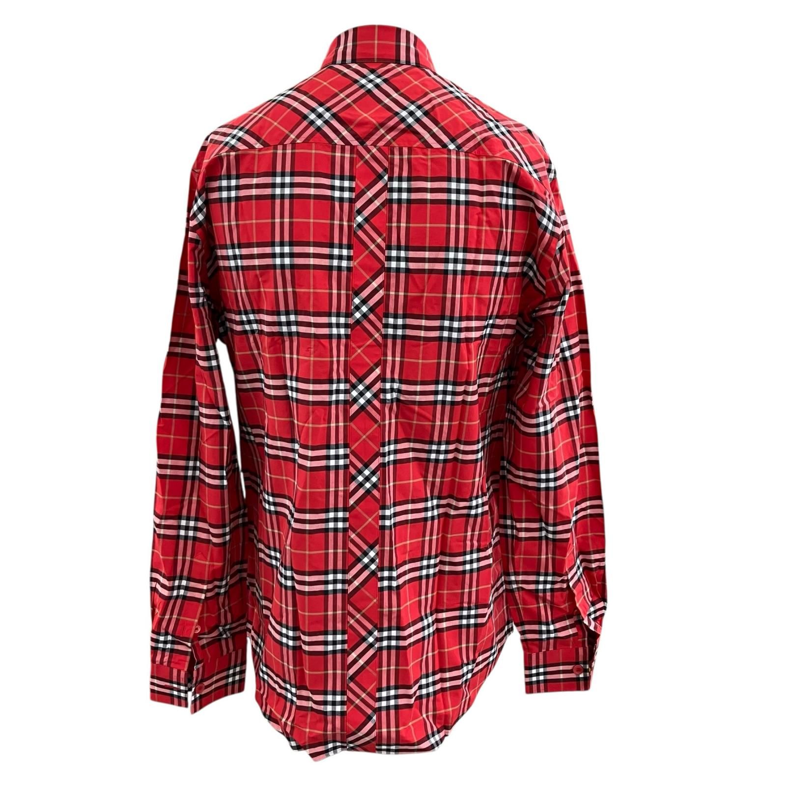 186005 現状品 BURBERRY バーバリー ロンドン 長袖 シャツ ノバ