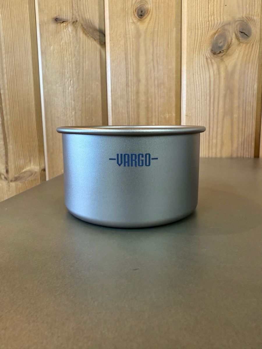  バーゴ チタニウムボットボウル 400 ml BOT HD対応 超軽量チタン食器 ナイフホルダー 登山靴 皿 ボウル アウトドア食器