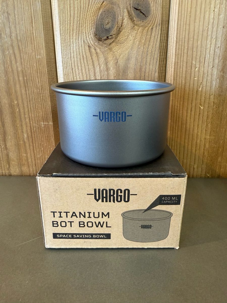バーゴ チタニウムボットボウル 400 ml｜BOT BOT HD対応 超軽量チタン食器