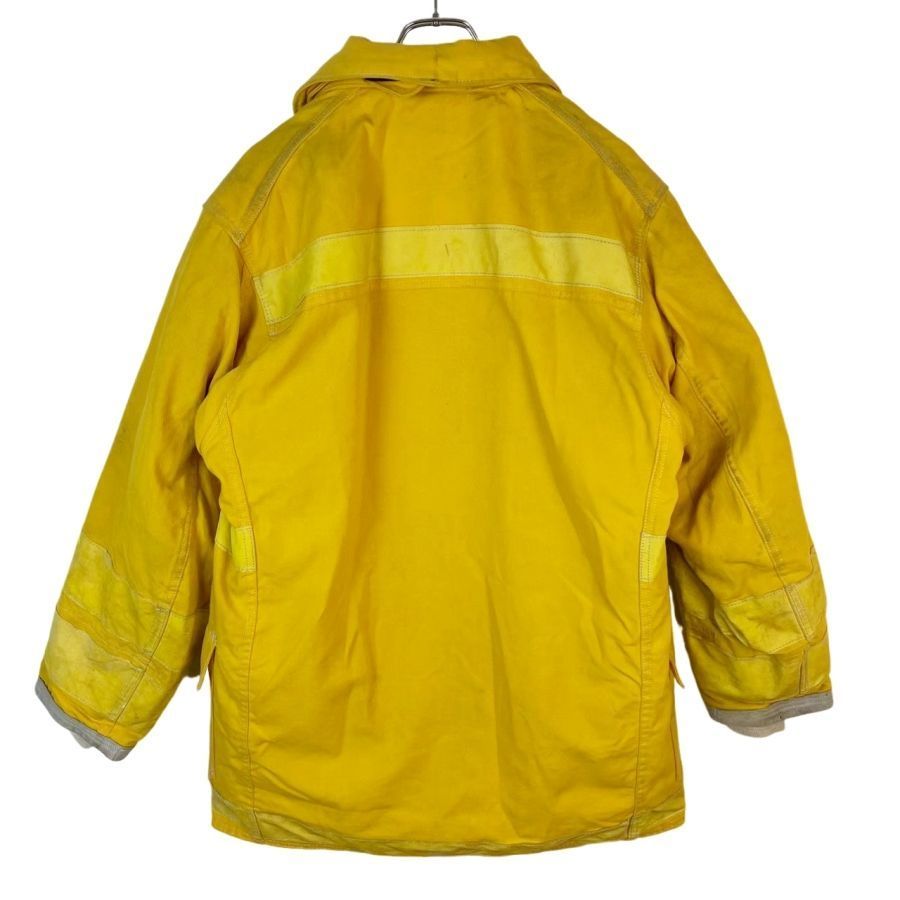 希少！80s90sUSA製Globeファイヤーマンジャケット消防防火服ワーク