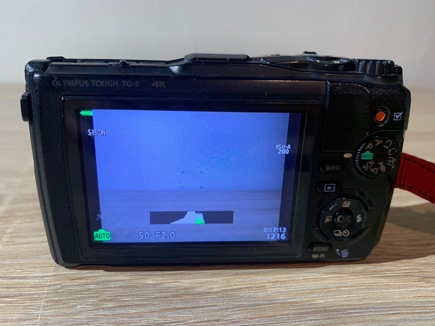 6703 OLYMPUS TOUGH TG-5 レッド デジカメ