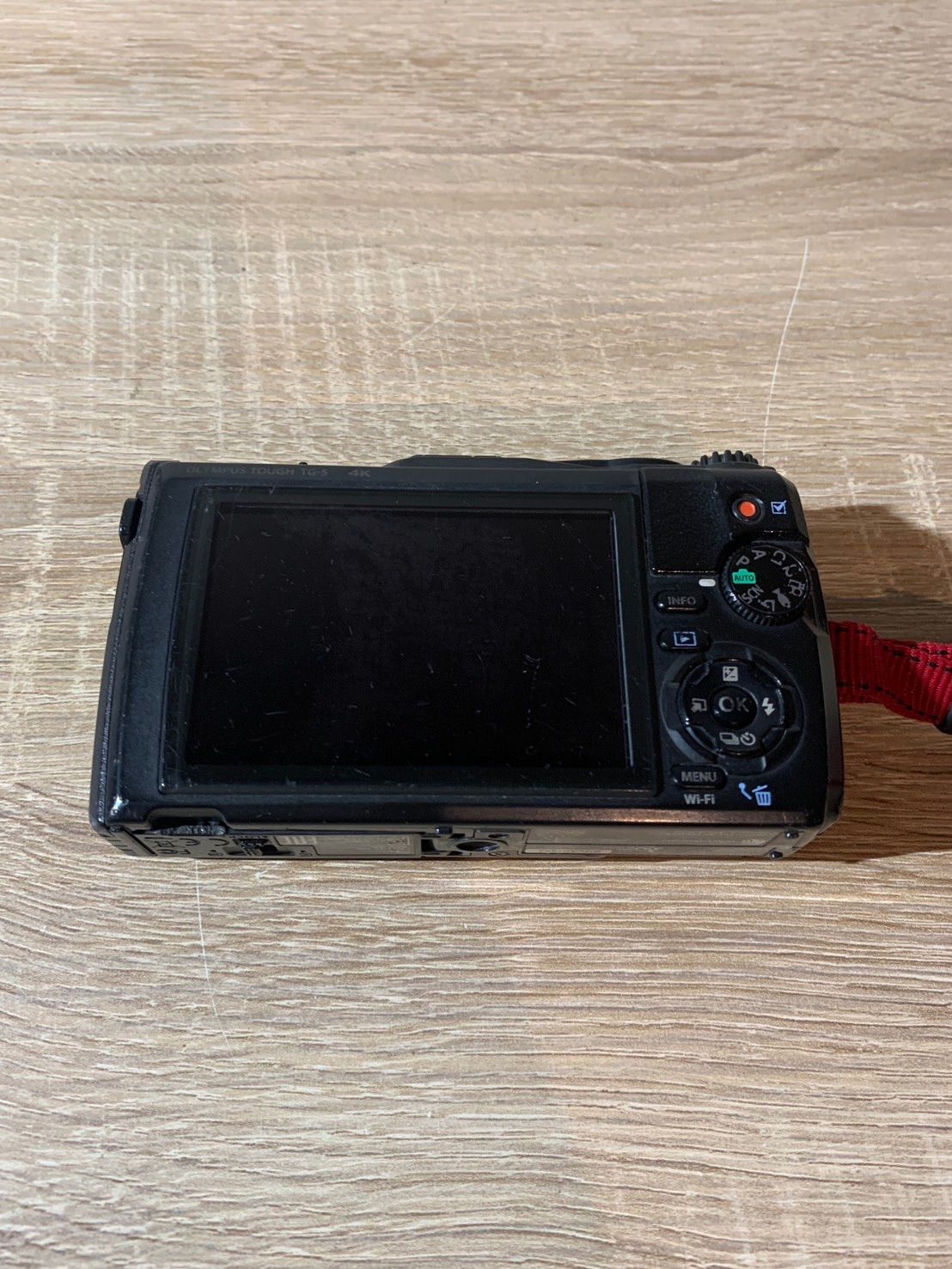 6703 OLYMPUS TOUGH TG-5 レッド デジカメ