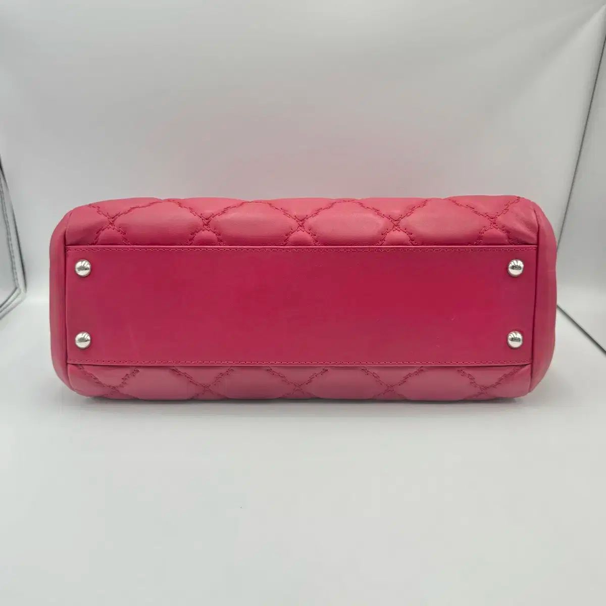 CHANEL バーガンディ ハンドバッグ org.jpg