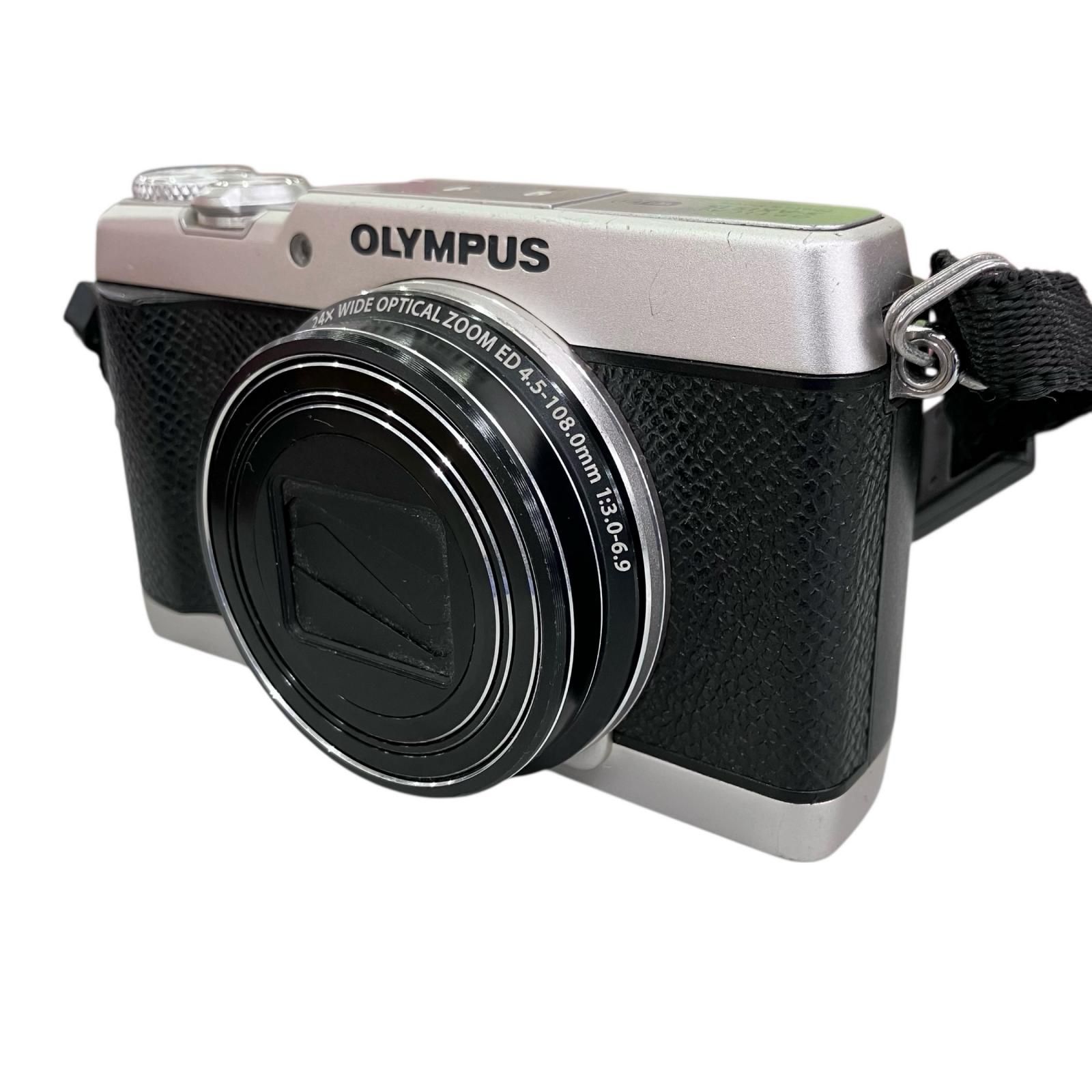 186000 ジャンク品 OLYMPUS オリンパス STYLUS SH-3 シルバー/ブラック