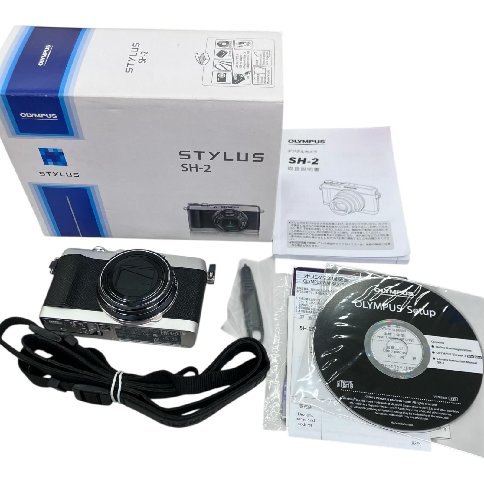186000 動作未確認 OLYMPUS オリンパス デジタルカメラ STYLUS SH-2