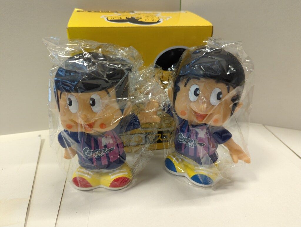 ヤンマー ヤン坊マー坊セレッソ大阪ユニフォーム版マスコット人形