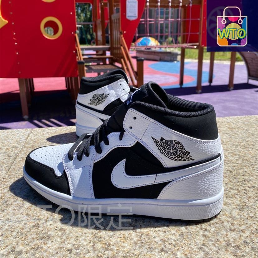 Jordan Air Jordan 1 Mid パンダのバスケットボールシューズ - メルカリ